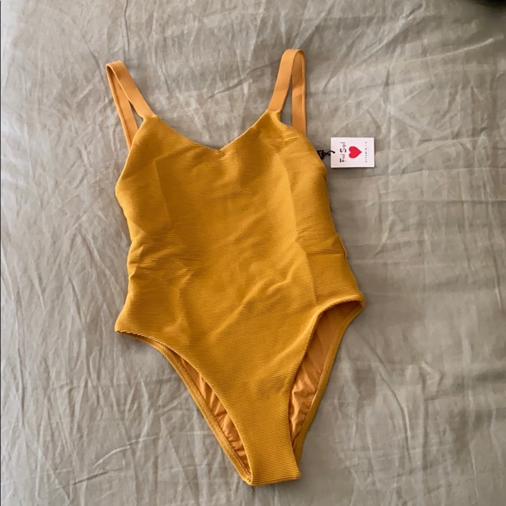 Fred Segal x Vitamin A Leah Bodysuit NWT